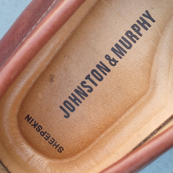 JOHNSTON MURPHY Men's Ainsworth Penny 20-7796 Mahogany - Picture 15 of 17